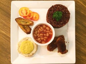 brunch plate  at Green Bar in Makati