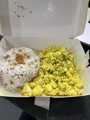 Rice gluten-free option  at Green Bar in Makati