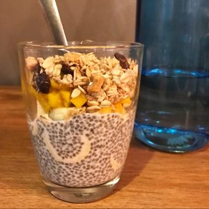 chia fruit cup  at Green Bar in Makati