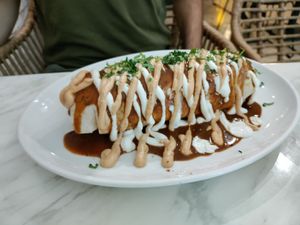 Wet burrito! at Green Bar in Makati
