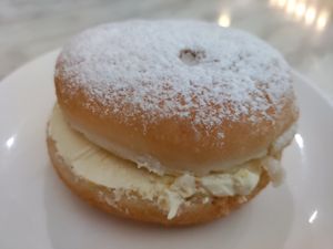Mango buttercream donut at Green Bar in Makati