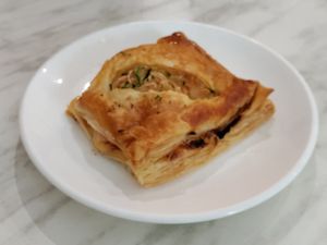 Pizza pastry at Green Bar in Makati