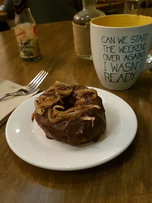 Donut  at Green Bar in Makati