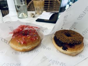 Donuts  at Green Bar in Makati