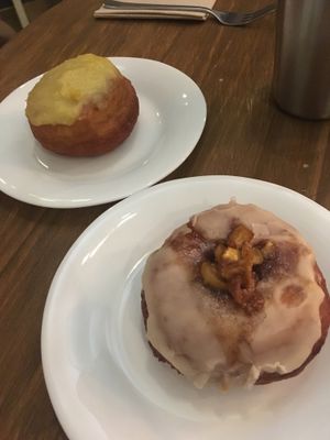 Filled doughnuts  at Green Bar in Makati