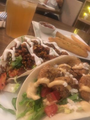 Tacos! Yummmm at Green Bar in Makati