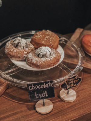 Doughnuts  at Green Bar in Makati