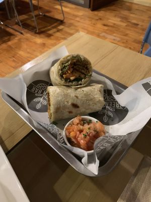 Tempeh BLT Roll at Green Bar in Makati