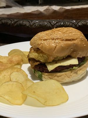 Wild Thing Bacun Cheeseburger at Green Bar in Makati