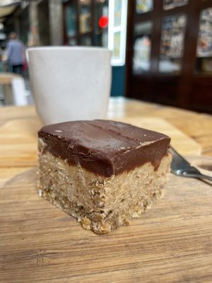 Raw cake  at Seedling Cafe - Flinders in Melbourne