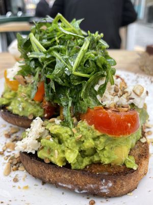 Avo   at Seedling Cafe - Flinders in Melbourne