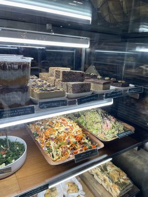 Salads  at Seedling Cafe - Flinders in Melbourne