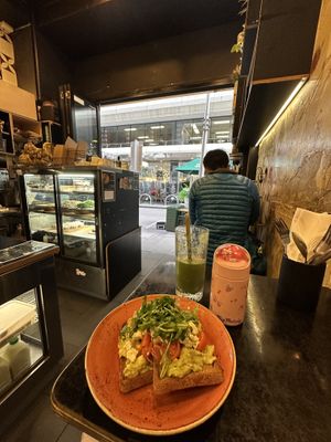   at Seedling Cafe - Flinders in Melbourne