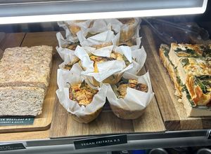 Vegan frittatas $9.5  at Seedling Cafe - Flinders in Melbourne