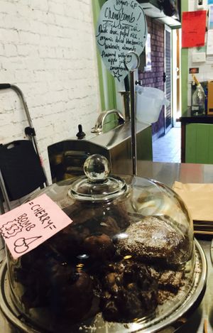 Vegan sweet treats at Naturally on High in Thornbury