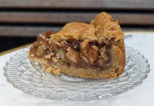 apple pie at By Lima in Haarlem