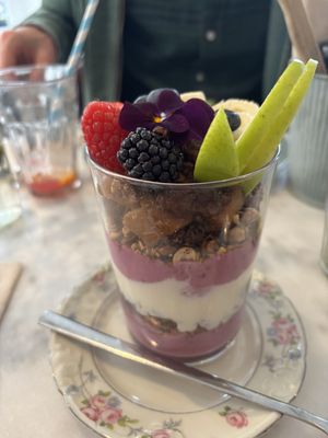 Vegan trifle, zeer smakelijk   at By Lima in Haarlem