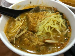 Laksa  at Grove - Waterway Point in Northeast Singapore