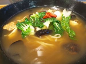 Herbal soup ramen at Grove - Waterway Point in Northeast Singapore