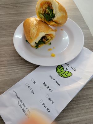 Banh Mi at Quan Chay 103 in Ho Chi Minh City
