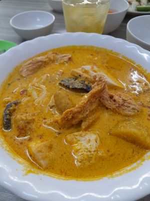 Vegan curry at Quan Chay 103 in Ho Chi Minh City