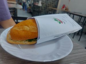 Banh mi pha lau at Quan Chay 103 in Ho Chi Minh City