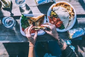 From above  at Rima's in Varberg