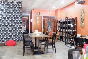 Interior. at The Black Cat Cafe in Kuala Lumpur