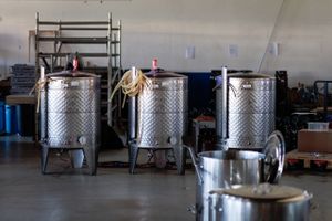 Brewery at Oproer Brouwerij in Utrecht