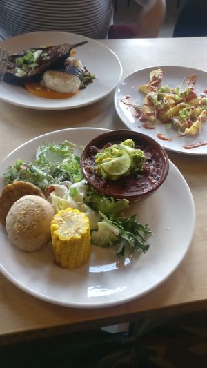 Chili sin Carne at Oproer Brouwerij in Utrecht