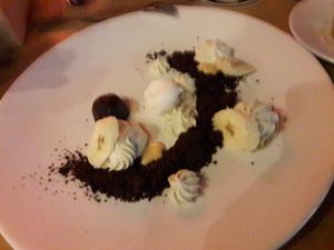 dessert at Oproer Brouwerij in Utrecht