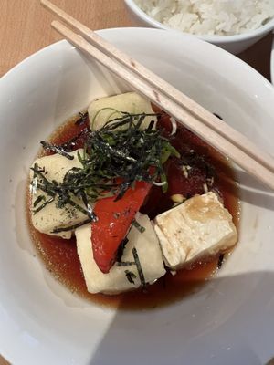 Agedashi tofu  at Kohan in Lake Tekapo
