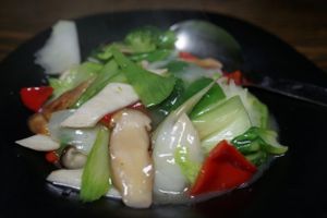 Stir fried vegetables (모듬야채볶음) at WeiBao - 웨이바오 in Seoul