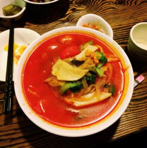 vegan meal at WeiBao - 웨이바오 in Seoul