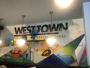 Loved the diner area at West Town Bakery and Diner - West Town in Chicago