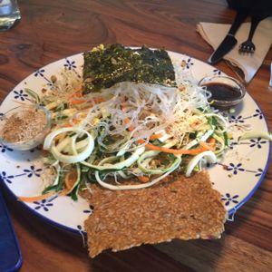 salad at Raw & More in Rotterdam