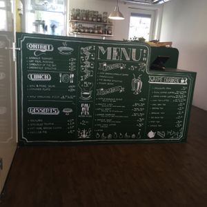 menu at Raw & More in Rotterdam