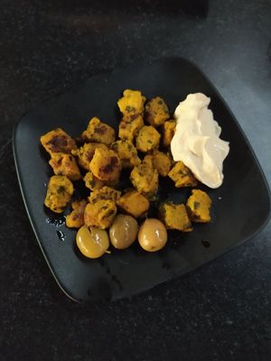 Pincho de soja at Vintage 54 in Almeria