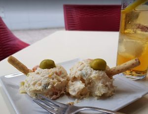 Ensaladilla Rusa at Vintage 54 in Almeria