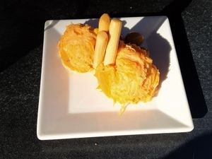 Ensaladilla de boniato 👌🏻 at Vintage 54 in Almeria