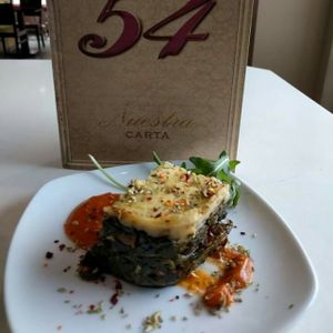 lasaña de espinacas  at Vintage 54 in Almeria