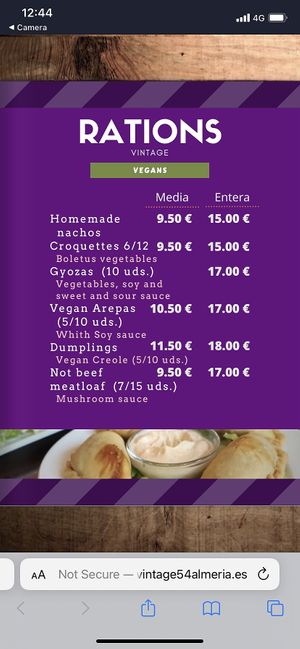   at Vintage 54 in Almeria