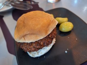 Vurger de la casa (riquísima) at Vintage 54 in Almeria