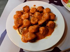 No meat balls. at Vintage 54 in Almeria