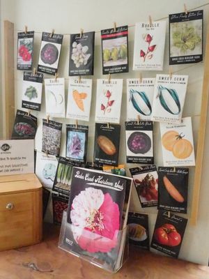 ancient varieties to plant and share at CORE Kitchen in Oakland