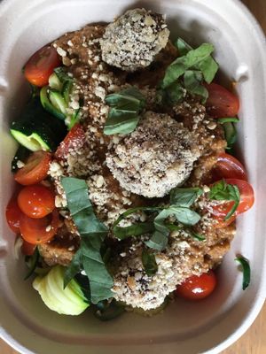 Before: Tomato Basil Zoodle  at CORE Kitchen in Oakland