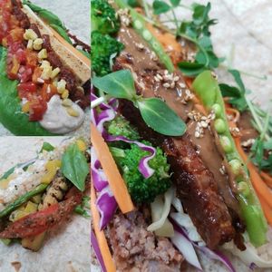 Wraps  at Amarante Epicerie Ecologique in Temiscouata-sur-le-lac