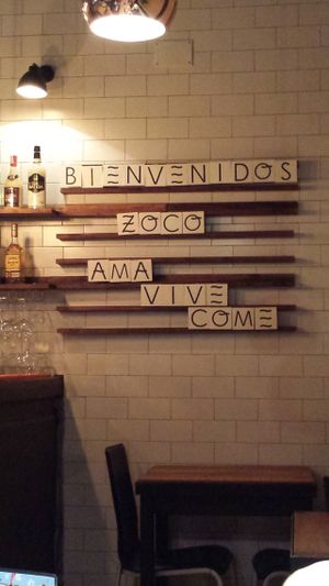 Salon at Zoco Comidero-Bar in Madrid