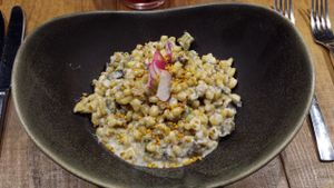 Kamut risotto at Zoco Comidero-Bar in Madrid