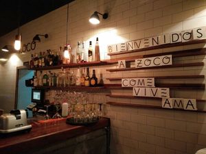 decoration at Zoco Comidero-Bar in Madrid